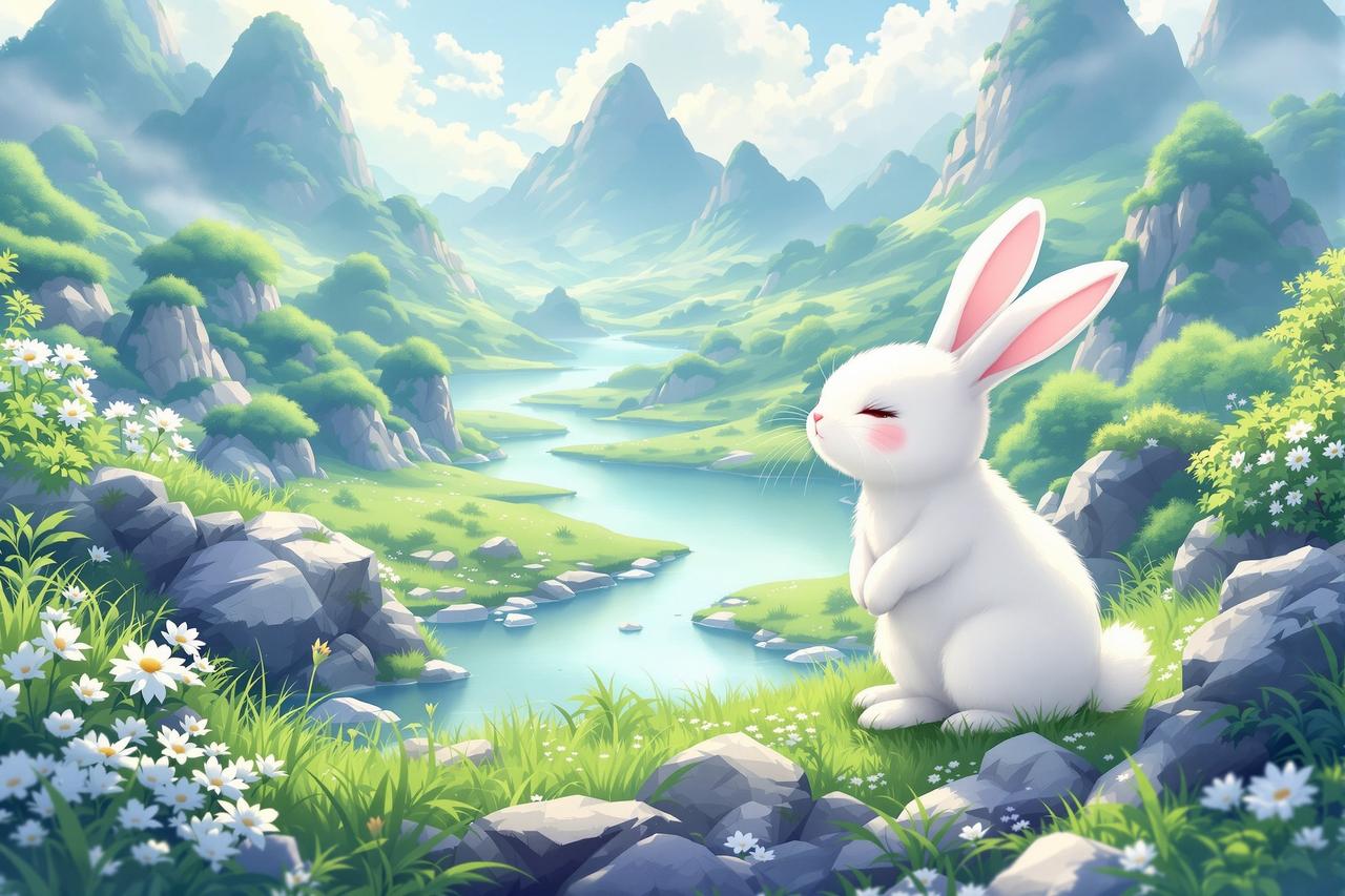 韩剧网短剧政企案例 - 绿水青山·月兔生态记